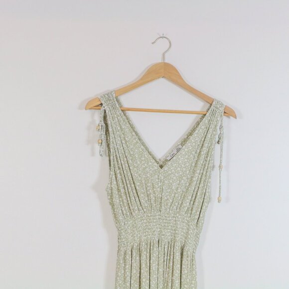 *DEX Green Floral Maxi Dress - Picture 4 of 7